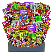 Snack Box Pros No Tricks Just Treats Halloween Box, Assorted Varieties, 140 Count (70000084)