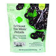 girl scouts Thin Mints Pretzels, Mint Chocolate, 20 oz Bag (22002340)
