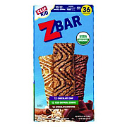 CLIF Bar Kid Organic Zbar Granola Bars Variety Pack, Assorted Flavors, 1.27 oz Bar, 36/Carton (22002341)
