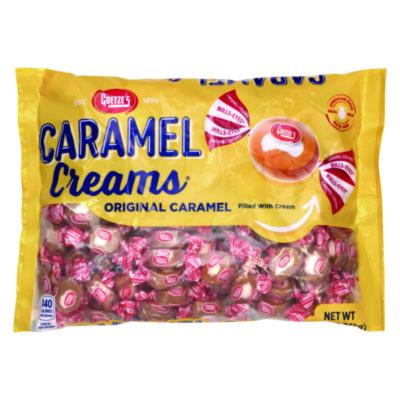 Goetzes Caramel Creams Candy, Caramel, 48 oz Bag (22002357)