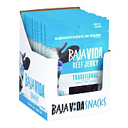 Baja Jerky Beef Jerky Traditional Snack Pack, Original, 1 oz Packet, 12/Carton (22002304)