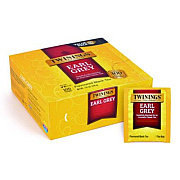 TWININGS Tea Bags, Earl Grey, Individually Wrapped, 100/Carton (22002386)
