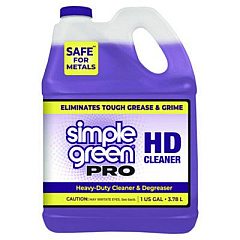 Simple Green Pro HD Heavy-Duty Cleaner, Unscented, 1 gal Bottle, 4/Carton (13421)