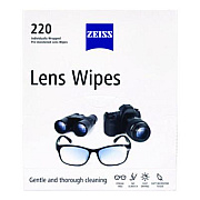 ZEISS Lens Wipes, 6 x 5, 220/Carton (22002393)