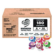 Coffee mate Variety Pack, Assorted Flavors, 0.38 oz Mini Cups, 180/Carton (60003005)