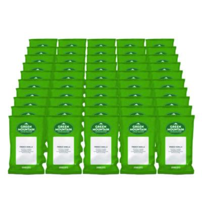 Green Mountain Coffee French Vanilla Coffee Fraction Packs, 2.2 oz, 50/Carton (4732)