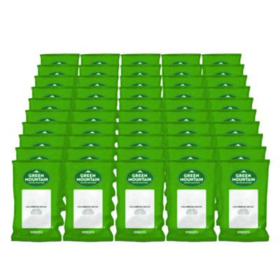 Green Mountain Coffee Colombian Decaf Coffee Fraction Packs, 2.2oz, 50/Carton (5531)
