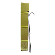 Boardwalk Bottle Pump, 22 oz Output, Steel, 42.5" Tall, Chrome, 6/Carton (00422)