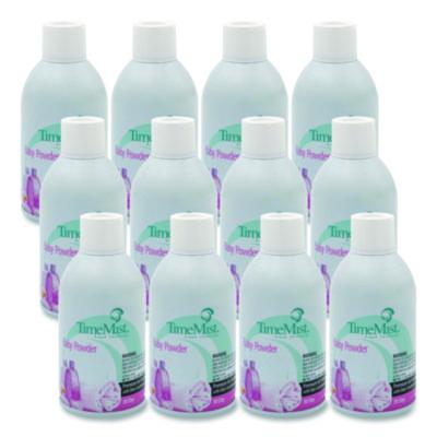 TimeMist Premium Metered Air Freshener Refill, Baby Powder, 7.1 oz Aerosol Spray, 12/Carton (1042686)