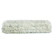 Rubbermaid Commercial Flow Flat Mop, Nylon, 18", White, (Q805CT)