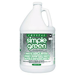 Simple Green Crystal Industrial Cleaner/Degreaser, 1 gal Bottle, 6/Carton (19128)