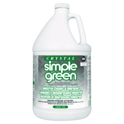 Simple Green Crystal Industrial Cleaner/Degreaser, 1 gal Bottle, 6/Carton (19128)