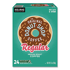 The Original Donut Shop Donut Shop Coffee K-Cups, Regular, 24/Box (60052101)