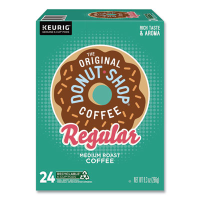 The Original Donut Shop Donut Shop Coffee K-Cups, Regular, 24/Box (60052101)