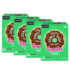 The Original Donut Shop Donut Shop Coffee K-Cups, Regular, 96/Carton (60052101CT)