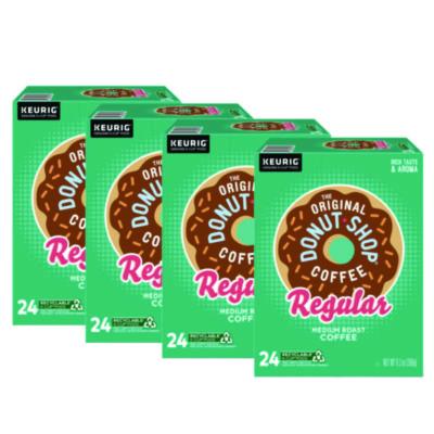 The Original Donut Shop Donut Shop Coffee K-Cups, Regular, 96/Carton (60052101CT)