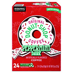 The Original Donut Shop Peppermint Bark K-Cup Pods, 24/Box (7428)