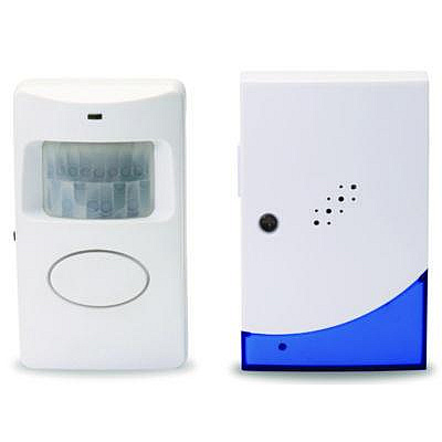 Tatco Visitor Arrival/Departure Chime, Battery Operated, White (57930)