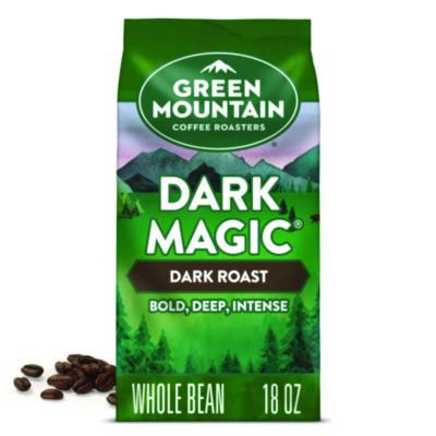 Green Mountain Coffee Dark Magic Whole Bean Coffee, 18 oz Bag (7568EA)