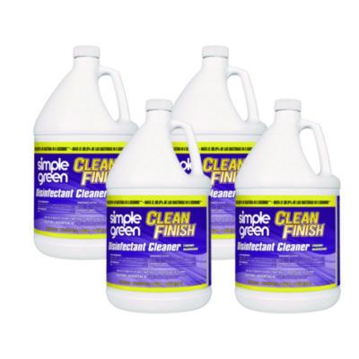 Simple Green Clean Finish Disinfectant Cleaner, Herbal, 1 gal Bottle, 4/Carton (01128)