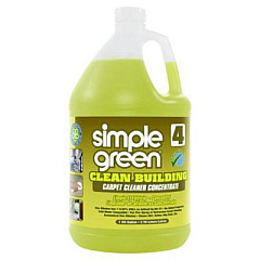 Simple Green Clean Building Carpet Cleaner Concentrate, Unscented, 1gal Bottle (11201)