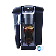 Keurig K1550 Single-Serve K-Cup Brewing System, with Brew Over Ice, Black (0307)