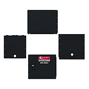 Suncast Commercial Utility Cart Shield, 26" x 45" for PUCSD2645, PUCHD2645, Steel, Black (PUCCS2645)