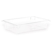 Carlisle StorPlus Polycarbonate Food Storage Container, 8.5 gal, 18 x 26 x 6, Clear, Plastic (1062107)