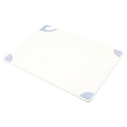 San Jamar Saf-T-Grip Cutting Board, Plastic, 24 x 18 x 0.5, White (CBG182412WH)