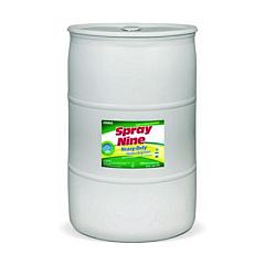 Spray Nine Heavy Duty Cleaner/Degreaser/Disinfectant, Citrus Scent, 55 gal Drum (26855)