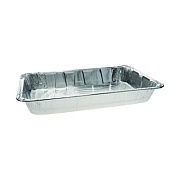 Pactiv Evergreen Aluminum Steam Table Pan, Full-Size Deep, 3.4" Deep, 19.6 x 11.6, 40/Carton (Y6050XH)
