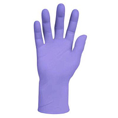 Kimtech PURPLE NITRILE Exam Gloves, Powder-Free, X-Small, 2.8 mil Thick, Lavender, 250/Box (52816)