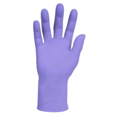 Kimtech PURPLE NITRILE Exam Gloves, Powder-Free, X-Small, 2.8 mil Thick, Lavender, 250/Box (52816)