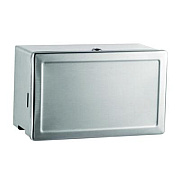 Bobrick Surface-Mounted Paper Towel Dispenser, 12.13 x 6.13 x 7.25, Satin Stainless Steel (263)