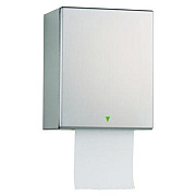 Bobrick ClassicSeries Surface-Mounted Automatic Roll Paper Towel Dispenser, 12.63 x 9.06 x 15.5, Satin Stainless Steel (2974)