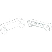 GOJO ADX Liquid Dispenser Restrictor, Gray, 12/Carton (809412)