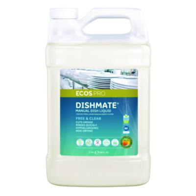 ECOS PRO Dishmate Manual Dish Liquid, 128 oz Bottle (PL972104)