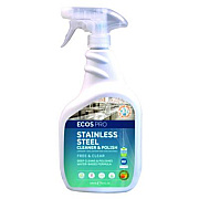 ECOS PRO Stainless Steel Cleaner and Polish, 32 oz Spray (PL93306)