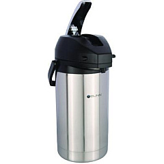 BUNN Lever Action Airpot, 101 oz, Stainless Steel/Black (AIRPOT30)