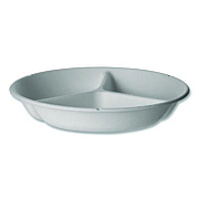 Eco-Products Vanguard Renewable and Compostable Sugarcane Containers, 3-Compartment Bowl, 28 oz, White, 400/Carton (EPSCR93NFA)