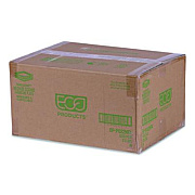 Eco-Products Vanguard Renewable and Compostable Sugarcane Plates, Plate, 7.87 x 7.87, White, 500/Carton (EPP022NFA)