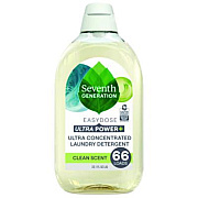 Seventh Generation Ultra Power + Laundry Detergent, Clean, 23.1 oz Bottle, 6/Carton (68644243)