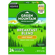 Green Mountain Coffee Breakfast Blend Coffee K-Cup Pods, 24/Box (6520)