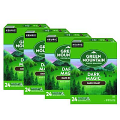 Green Mountain Coffee Dark Magic Extra Bold Coffee K-Cup Pods, 96/Carton (4061CT)