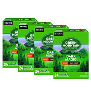Green Mountain Coffee Dark Magic Decaf Extra Bold Coffee K-Cups, 96/Carton (4067CT)