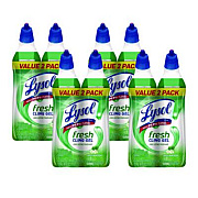 LYSOL Brand Cling and Fresh Toilet Bowl Cleaner, Forest Rain Scent, 24 oz, 2/Pack, 4 Packs/Carton (98015)