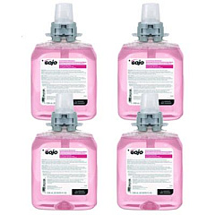 GOJO Luxury Foam Handwash Refill, For FMX-12 Dispenser, Refreshing Cranberry Scent, 1,250 mL, 4/Carton (516104CT)