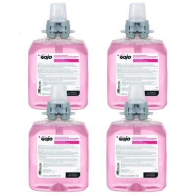 GOJO Luxury Foam Handwash Refill, For FMX-12 Dispenser, Refreshing Cranberry Scent, 1,250 mL, 4/Carton (516104CT)