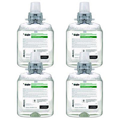 GOJO Green Certified Foam Hand Cleaner Refill, Unscented, 1,250 mL, 4/Carton (516504CT)