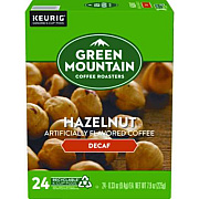 Green Mountain Coffee Hazelnut Decaf Coffee K-Cups, 24/Box (7792)